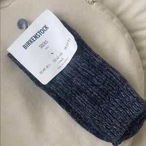 Birkenstock Men's Dark Gray Casual Socks | NWT